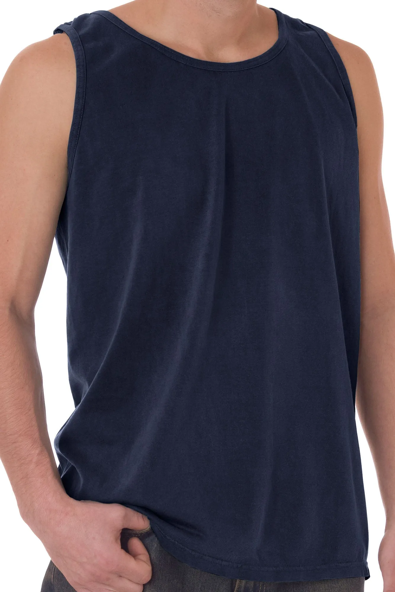 Shades of Blue Comfort Colors Cotton Tank Top *Personalize It