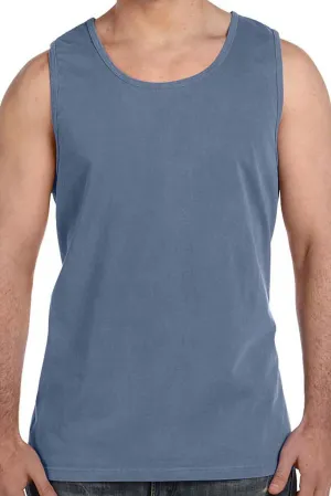 Shades of Blue Comfort Colors Cotton Tank Top *Personalize It