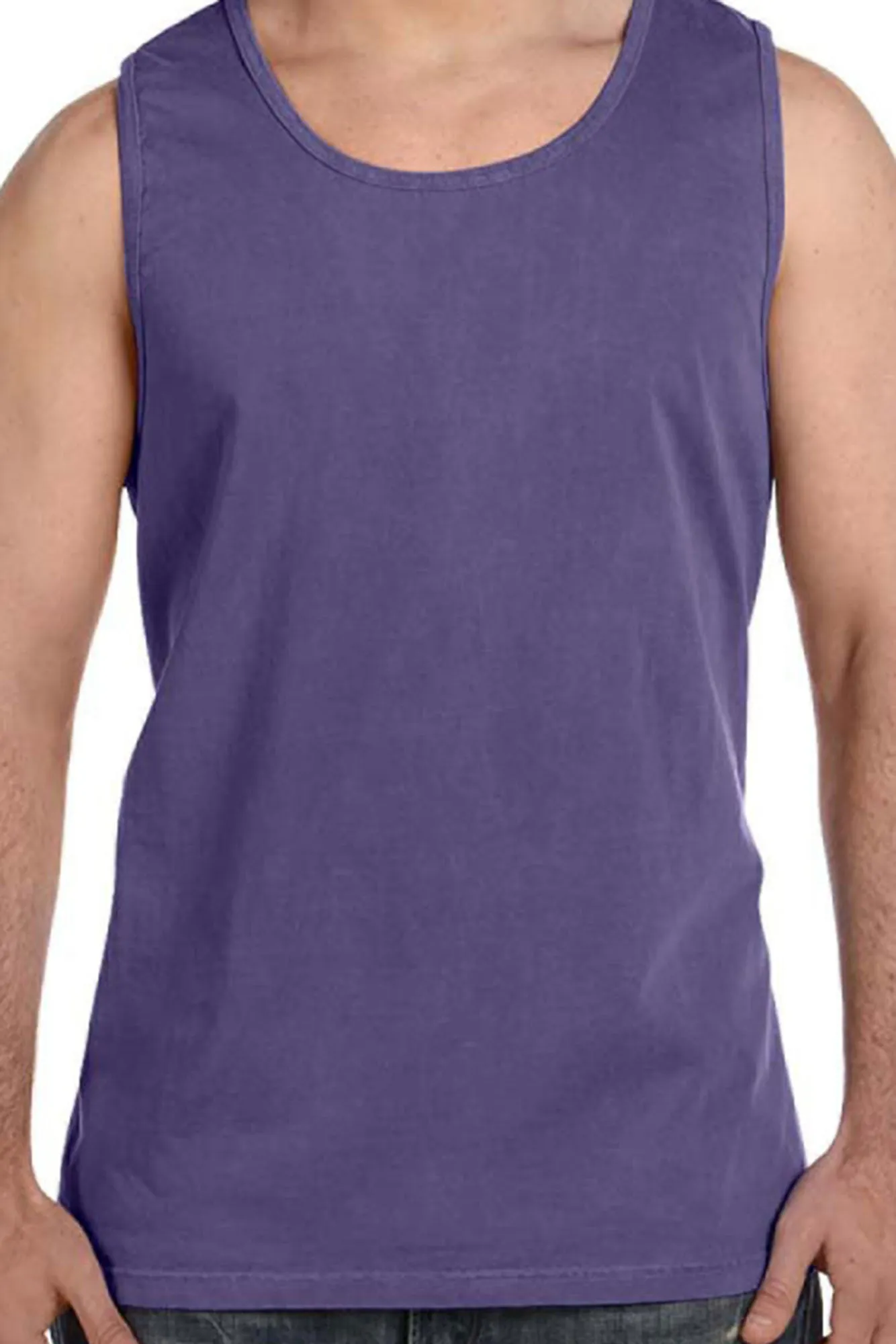 Shades of Pink/Purple Comfort Colors Cotton Tank Top *Personalize It