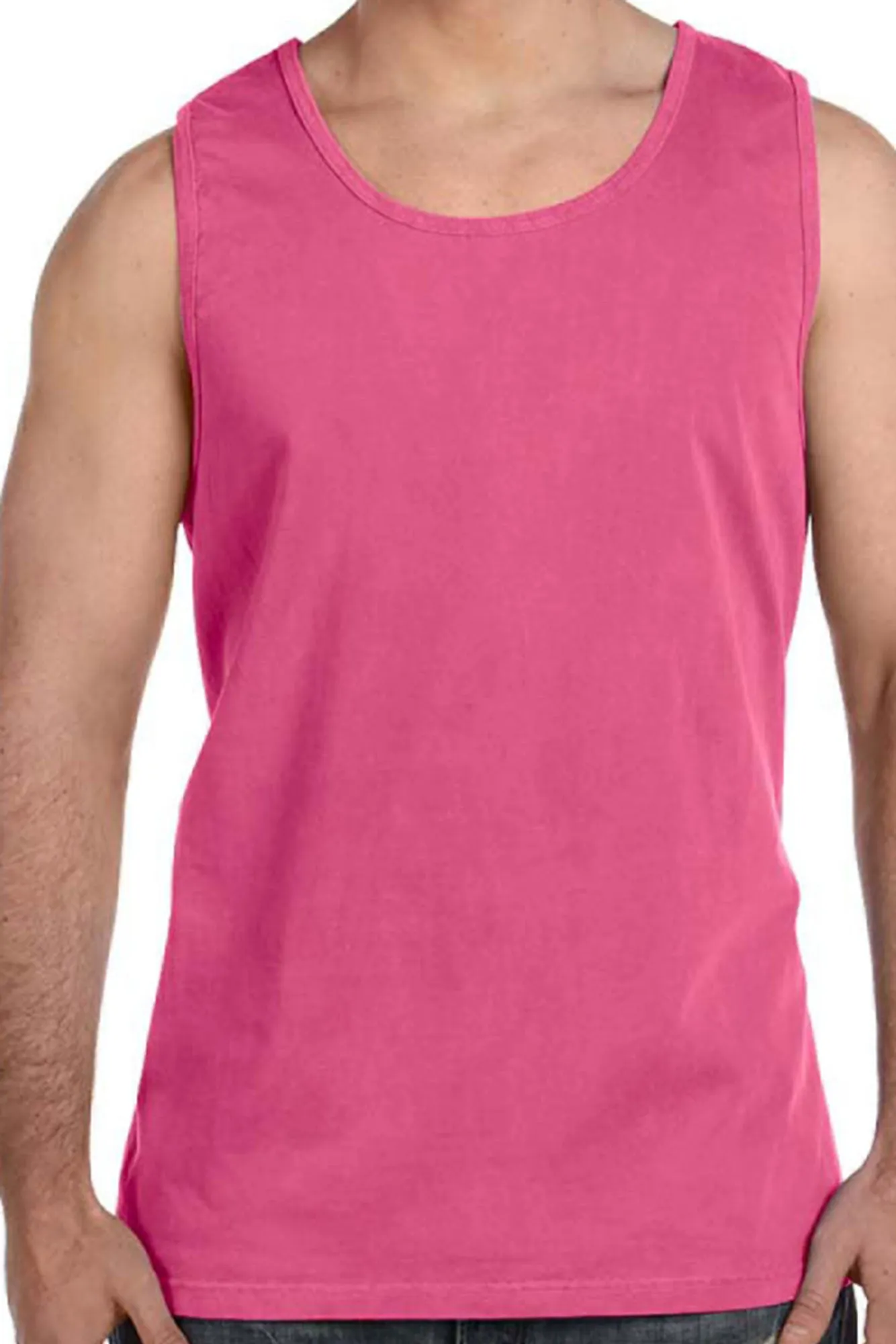 Shades of Pink/Purple Comfort Colors Cotton Tank Top *Personalize It