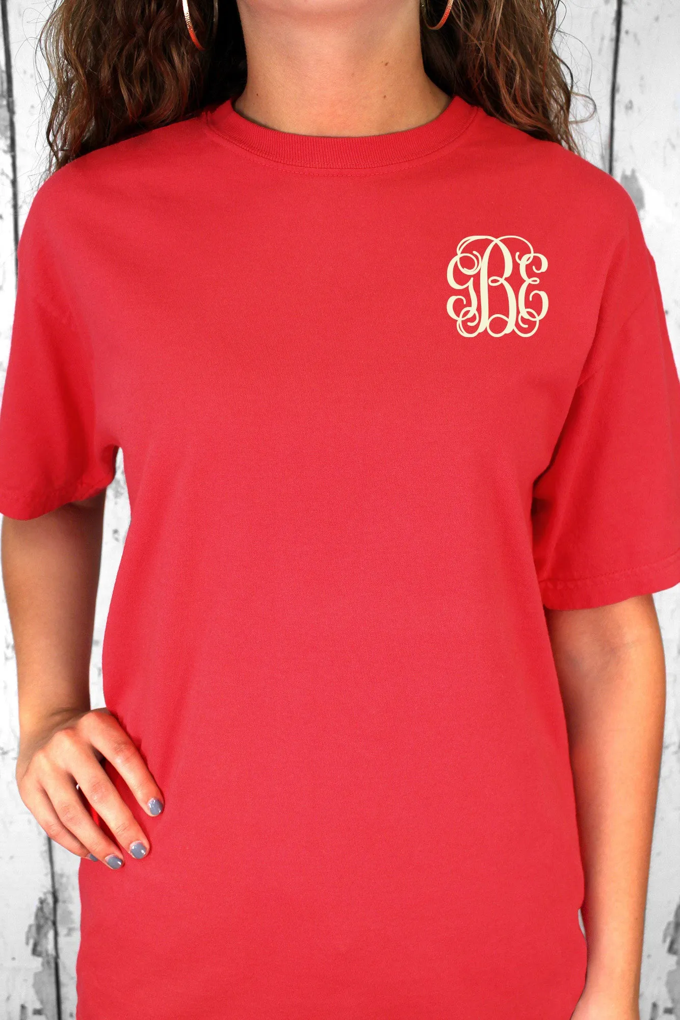 Shades of Red/Orange Comfort Colors Adult Ring-Spun Cotton Tee *Personalize It