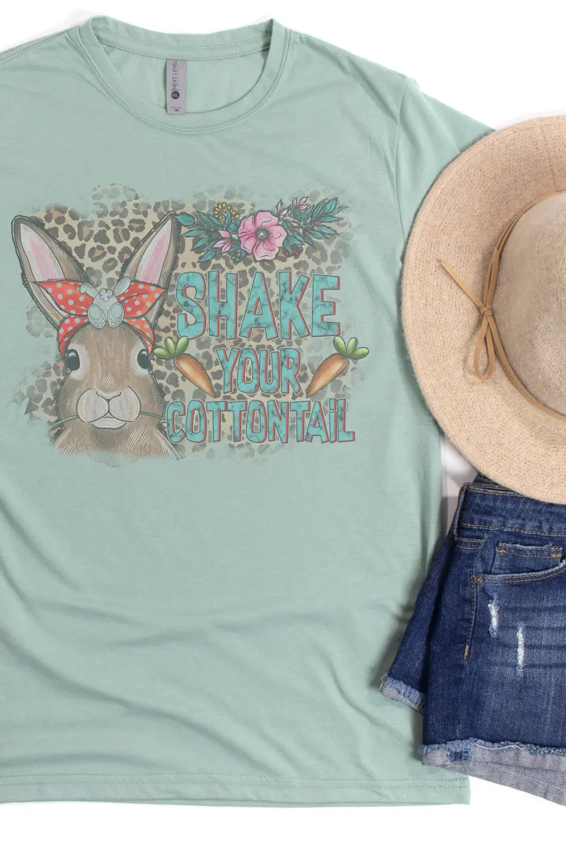 Shake Your Cottontail Poly/Cotton Tee
