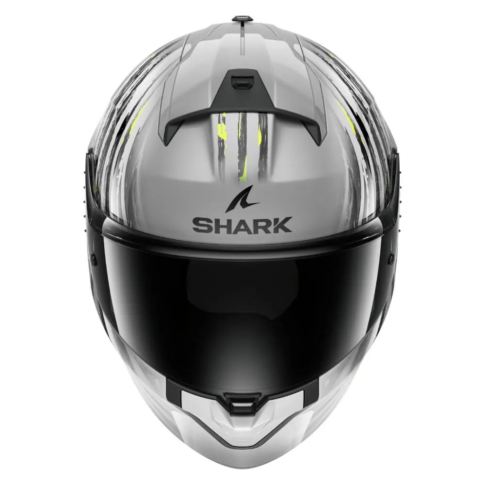 Shark Ridill 2 Helmet Assya Silver / Anthracite / Yellow