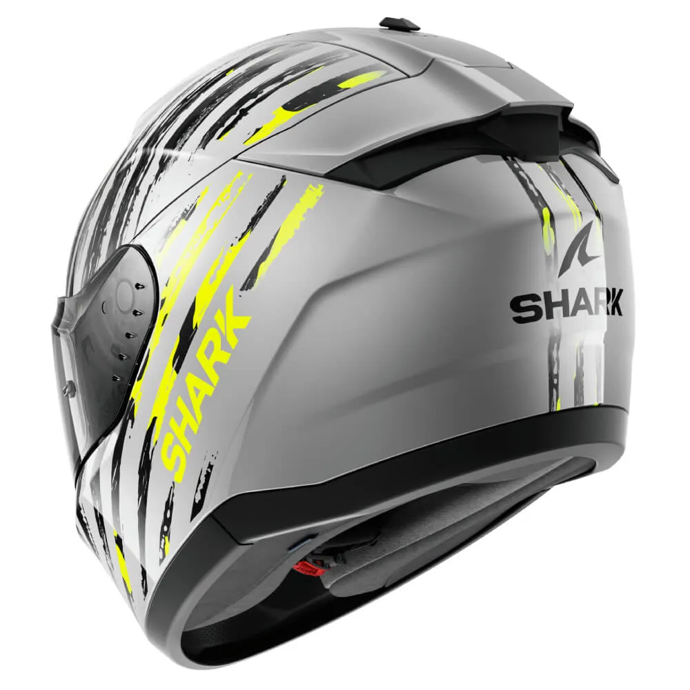 Shark Ridill 2 Helmet Assya Silver / Anthracite / Yellow