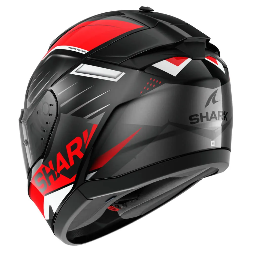 Shark Ridill 2 Helmet Bersek Black / Red / Anthracite