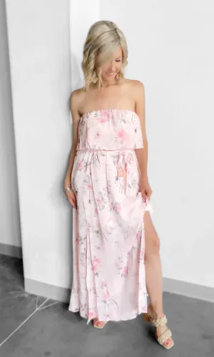 She's so Irresistible Floral Maxi Dress