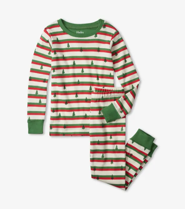 Silhouette Pines Organic Cotton Pajama Set