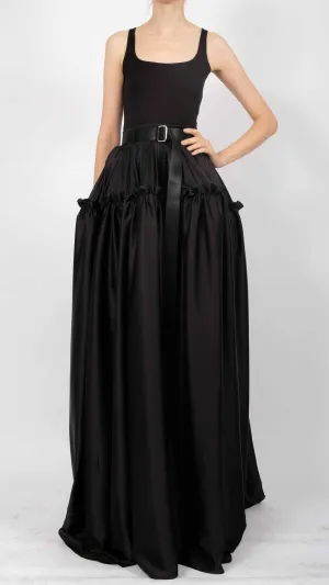 Silk Skirt Maxi