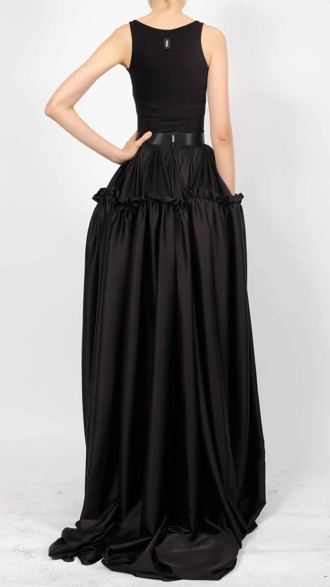 Silk Skirt Maxi