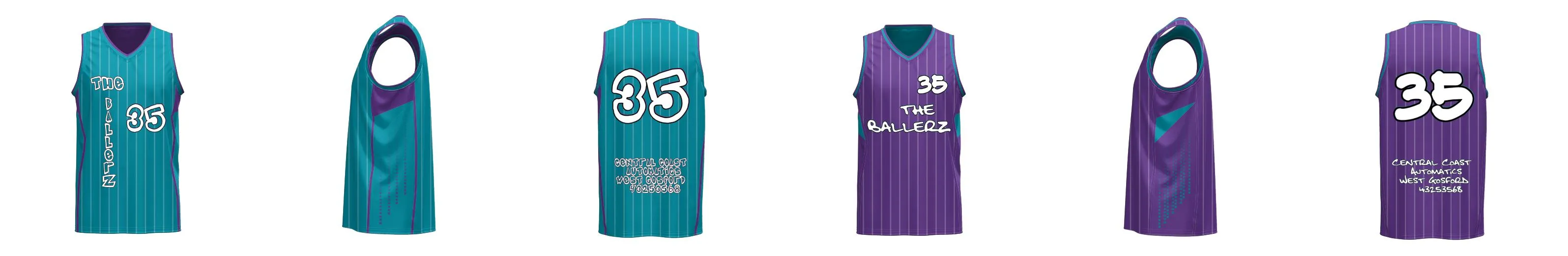 Silver Collection Core V Reversible Basketball Singlet Design Your Own