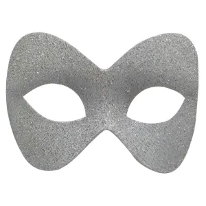 Silver Glitter Eye Mask
