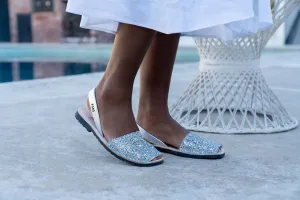 Silver Glitter Pons
