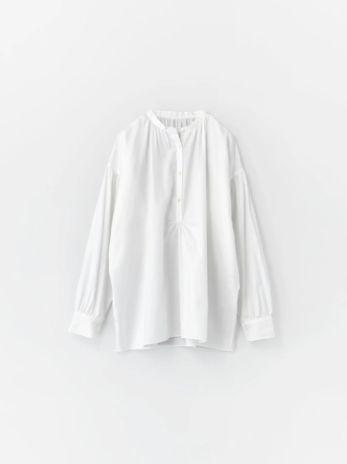 Simple gather blouse short