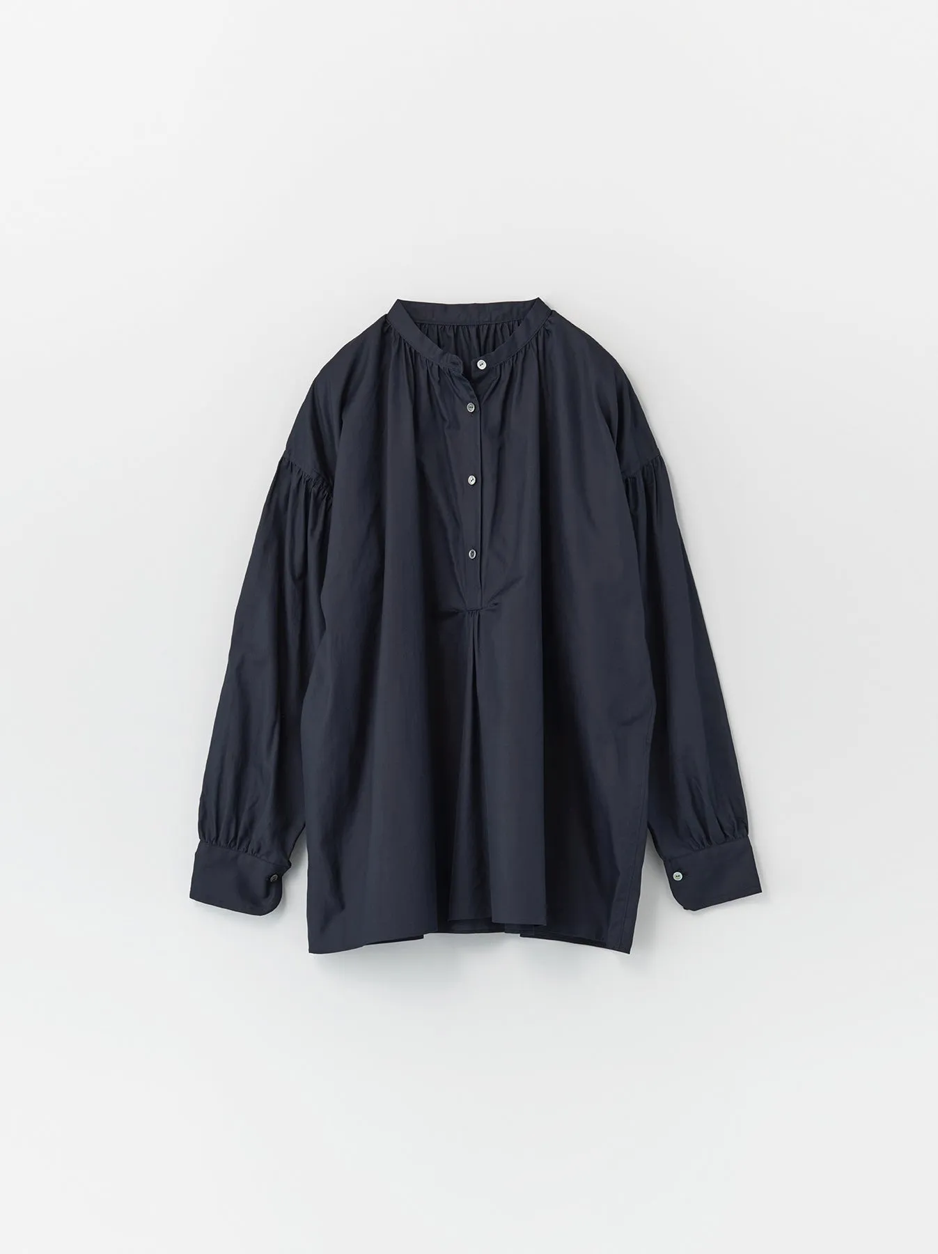 Simple gather blouse short
