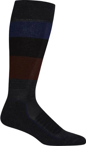 SKI  MEDIUM OTC WIDE STRIPE SOCKS- WOMEN'S
