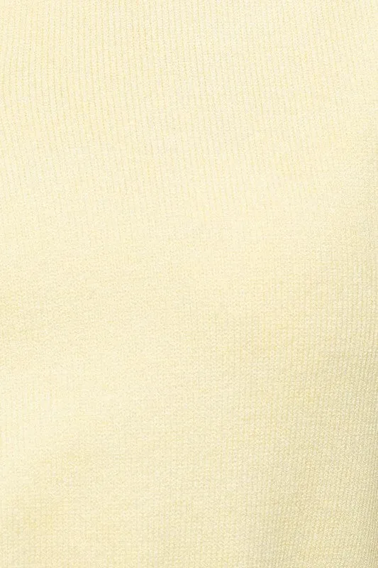 Sleeveless Power Shoulder Knit Top