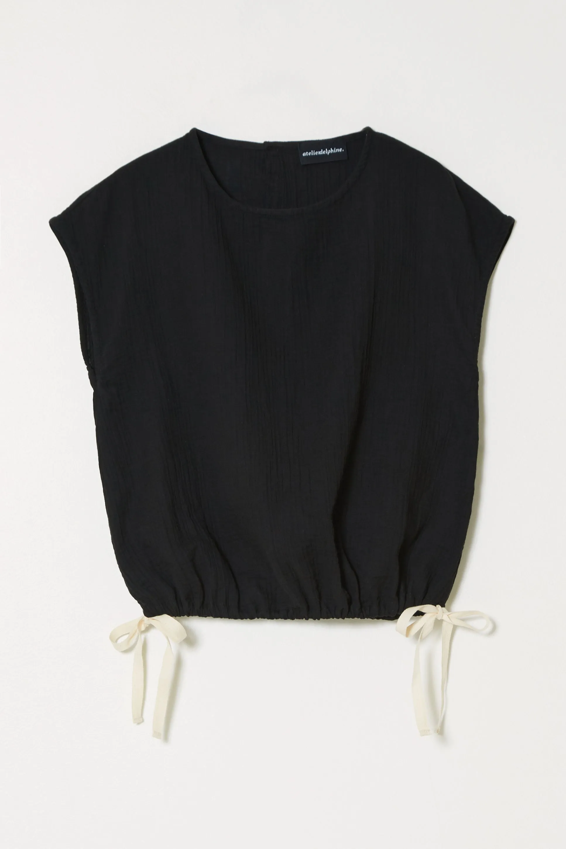 SLIP ON BLOUSE CAP SLEEVE