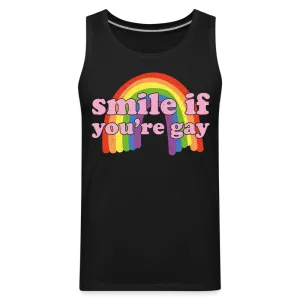 SMILE IF YOU'RE GAY Tank