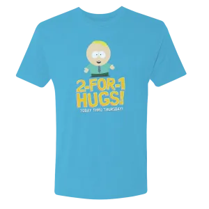 South Park 2 For 1 Hugs Unisex Crew Neck T-Shirt