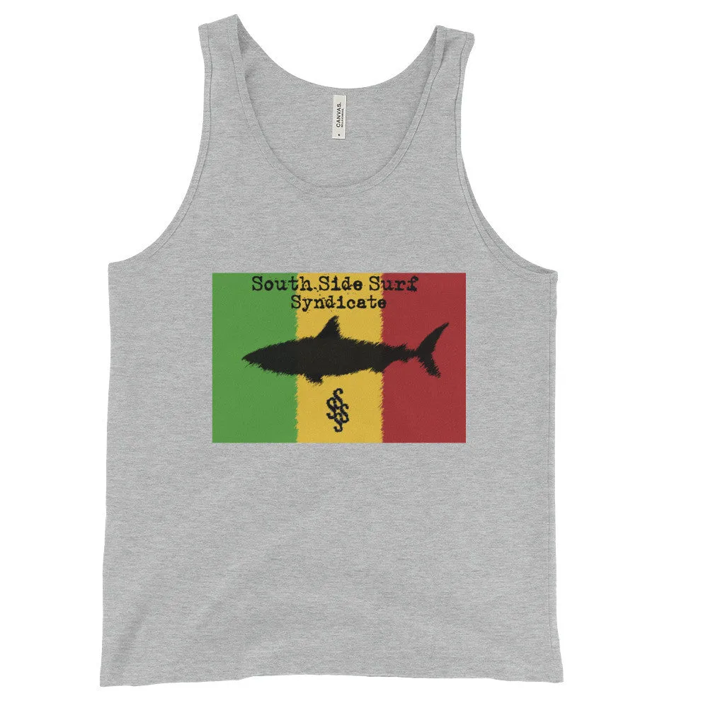 South Side Surf Syndicate Shark Unisex Classic Tank
