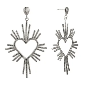 SPICA MAXI EARRING / SILVER