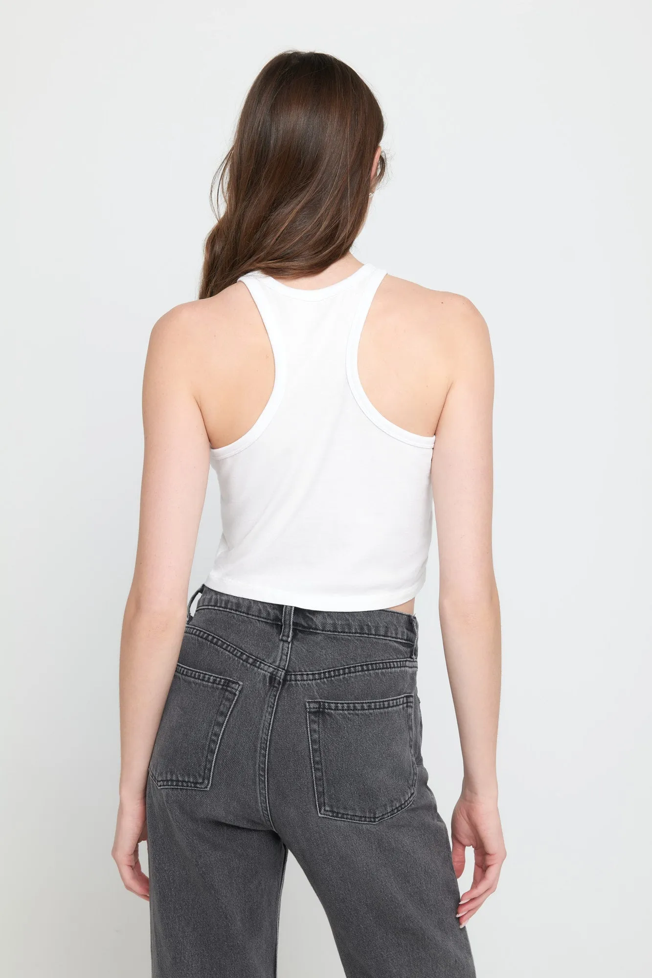 Spiritual Gangster Star Gazer Sienna Crop Tank