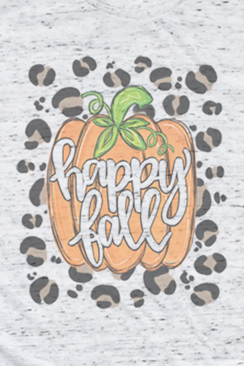 Spots Happy Fall Pumpkin Unisex Short Sleeve Tee