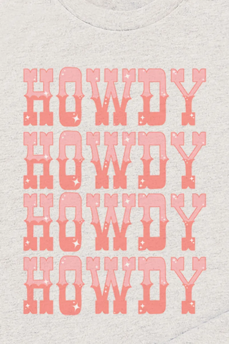 Stacked Howdy Tri-Blend Short Sleeve Tee