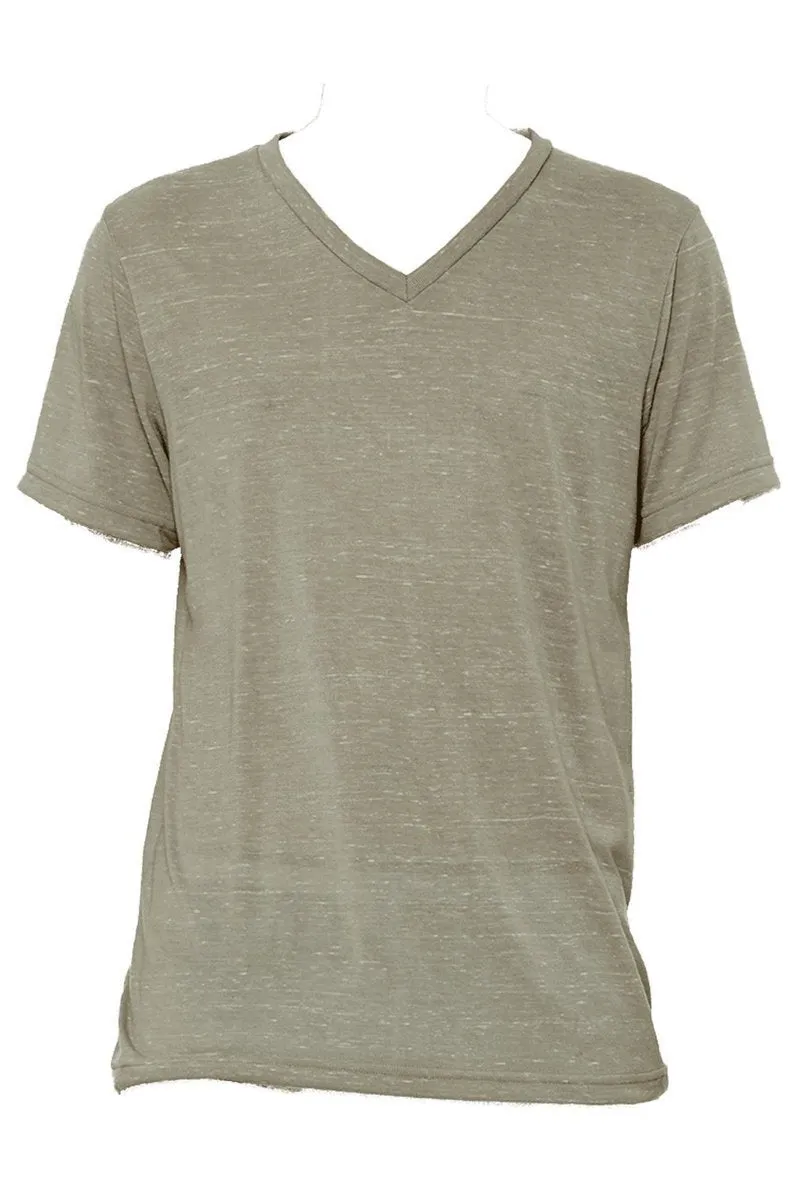 Stacked Pumpkin Happy Fall Y'all Unisex V-Neck Tee