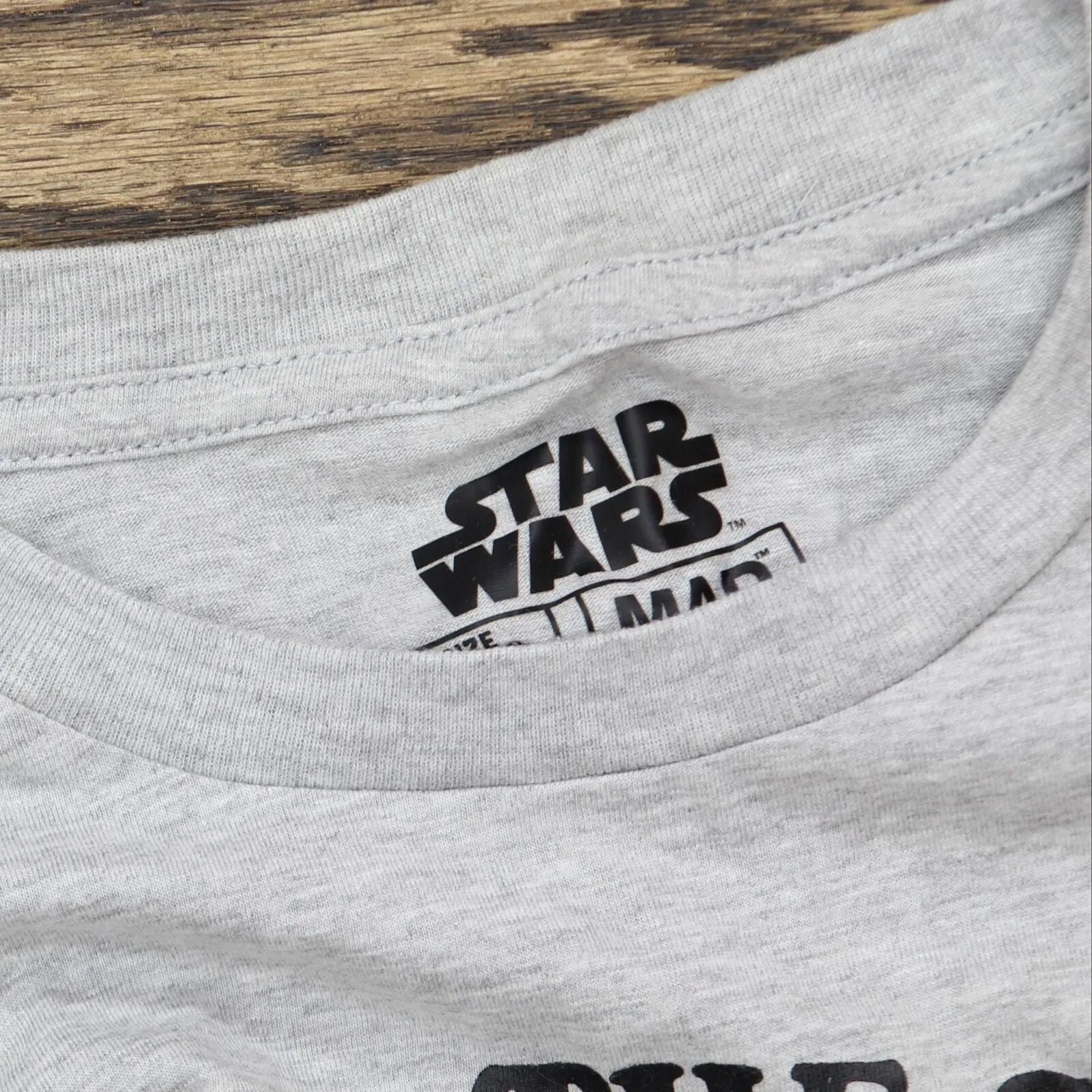 Star Wars Men's Grogu Pajama Sleep Shirt T-Shirt 85853677 Gray S