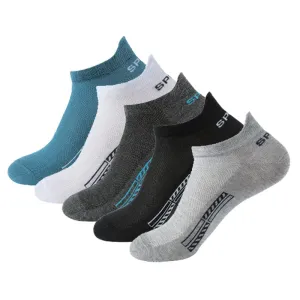 Stay Cool and Comfortable: 5 Pairs of High-Quality Cotton Short Socks for Men and Women