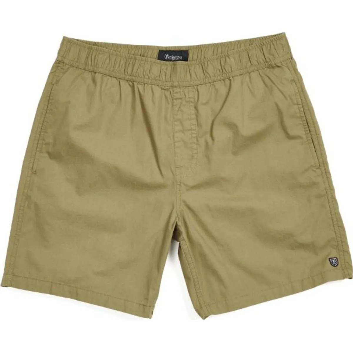 Steady Elastic Waistband Short - Navy/Green