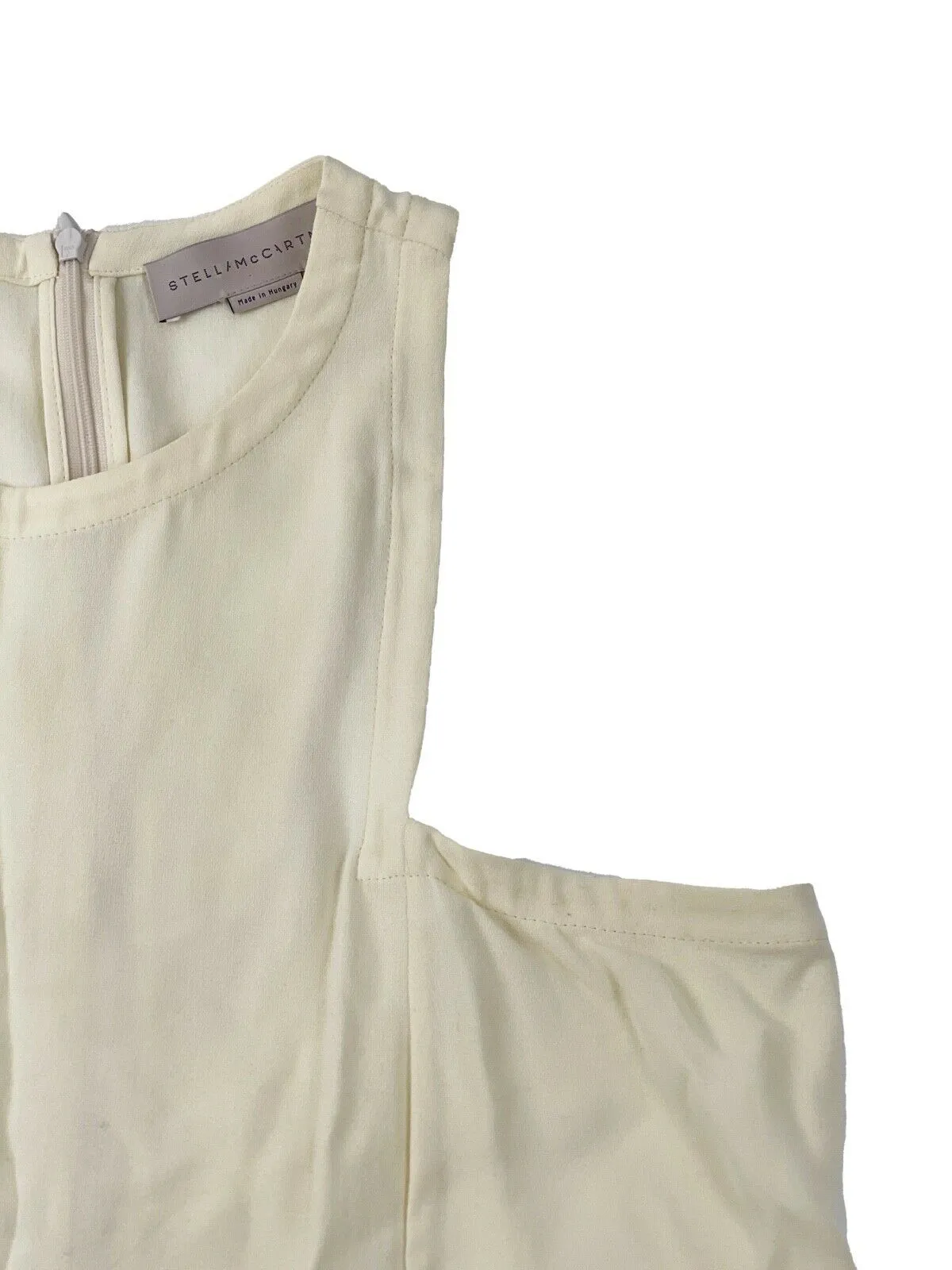 Stella McCartney Sleeveless - Tank - Top- Very Good - Eggshell - 40 - US 4