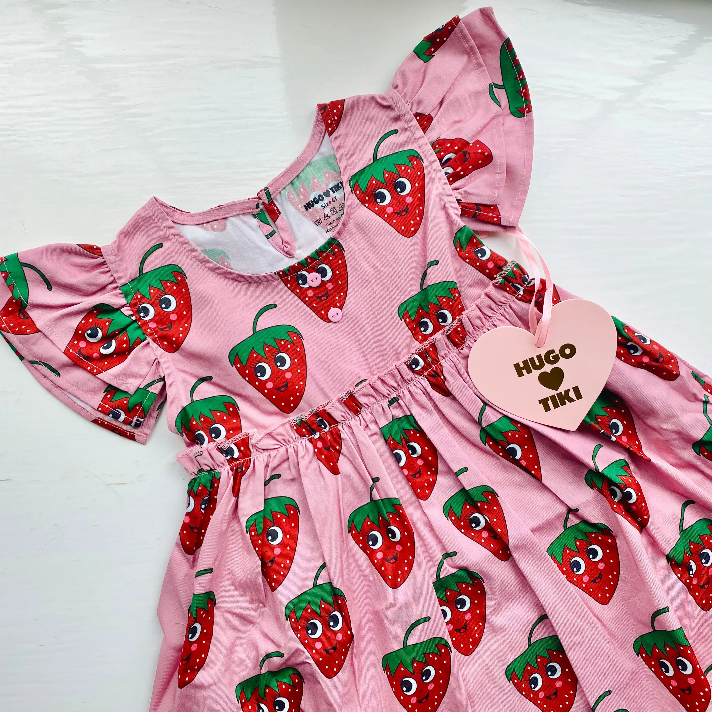 Strawberries Maxi Dress by Hugo Loves Tiki