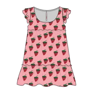 Strawberries Maxi Dress by Hugo Loves Tiki