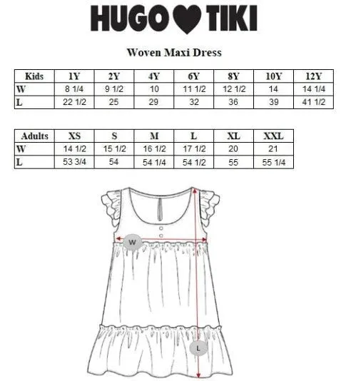 Strawberries Maxi Dress by Hugo Loves Tiki