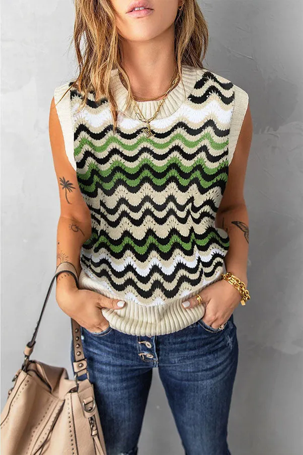 Stunncal Best Self Knit Tank