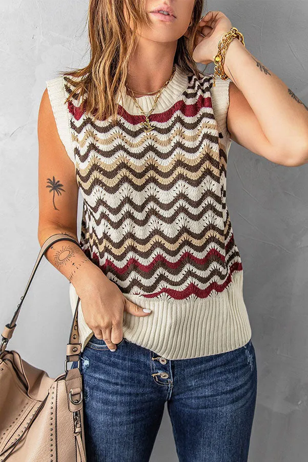 Stunncal Best Self Knit Tank
