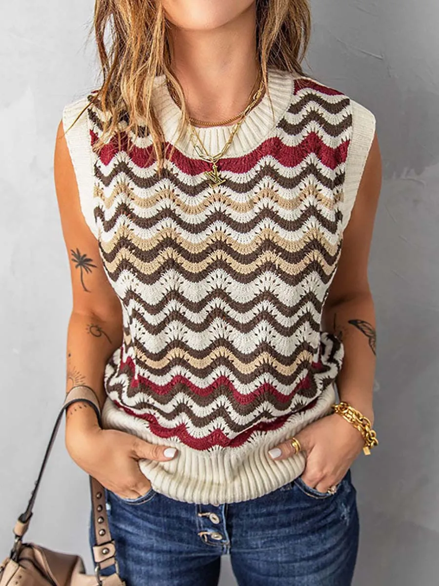 Stunncal Best Self Knit Tank