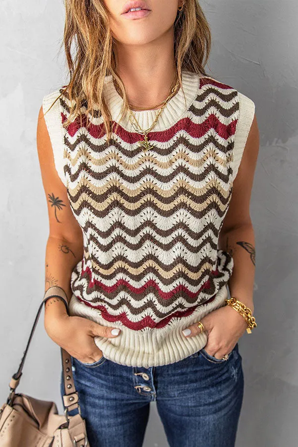 Stunncal Best Self Knit Tank
