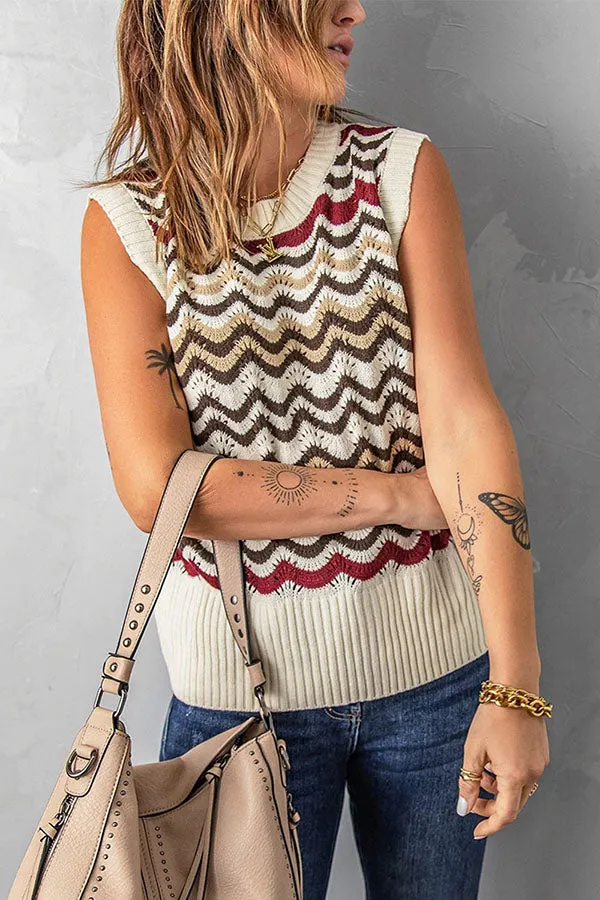 Stunncal Best Self Knit Tank
