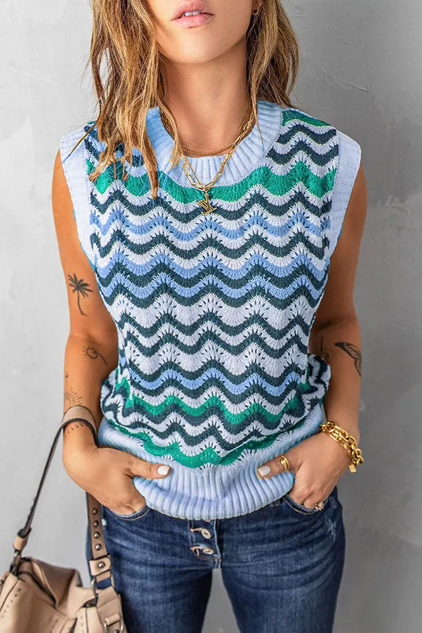 Stunncal Best Self Knit Tank