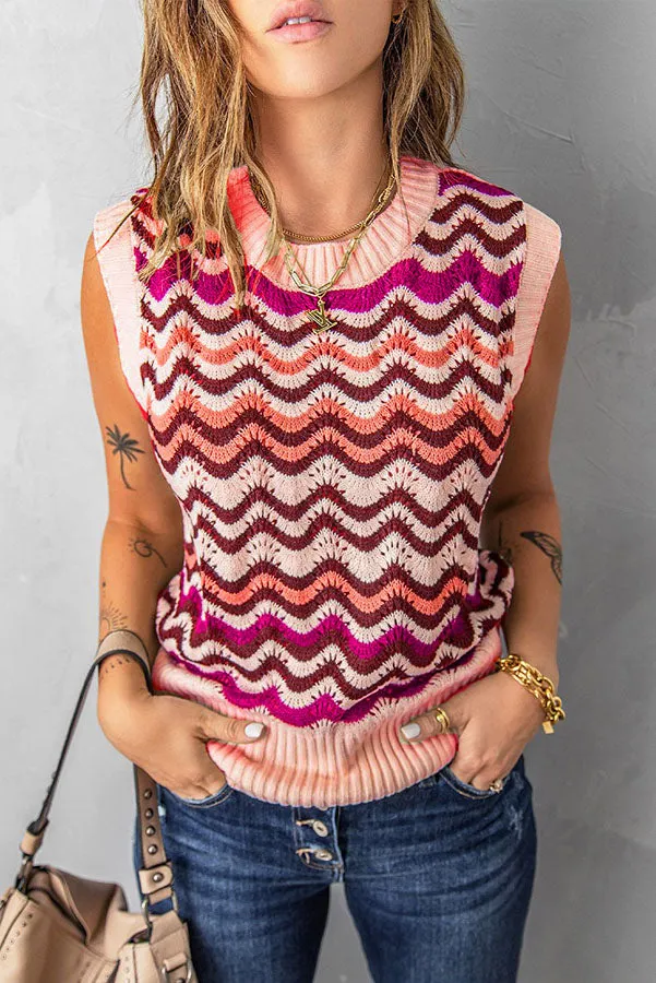 Stunncal Best Self Knit Tank