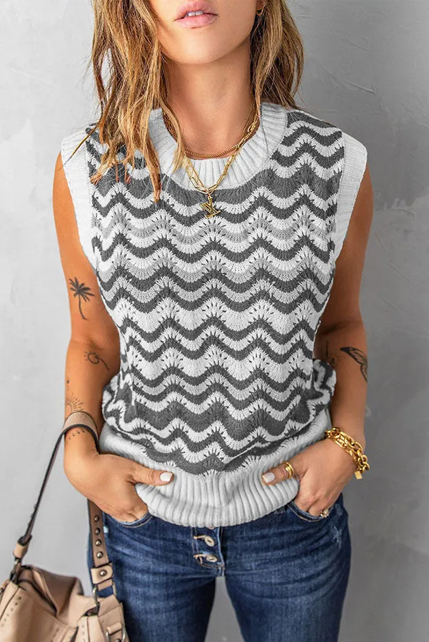 Stunncal Best Self Knit Tank