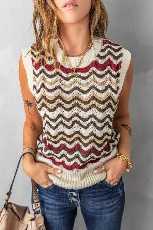 Stunncal Best Self Knit Tank