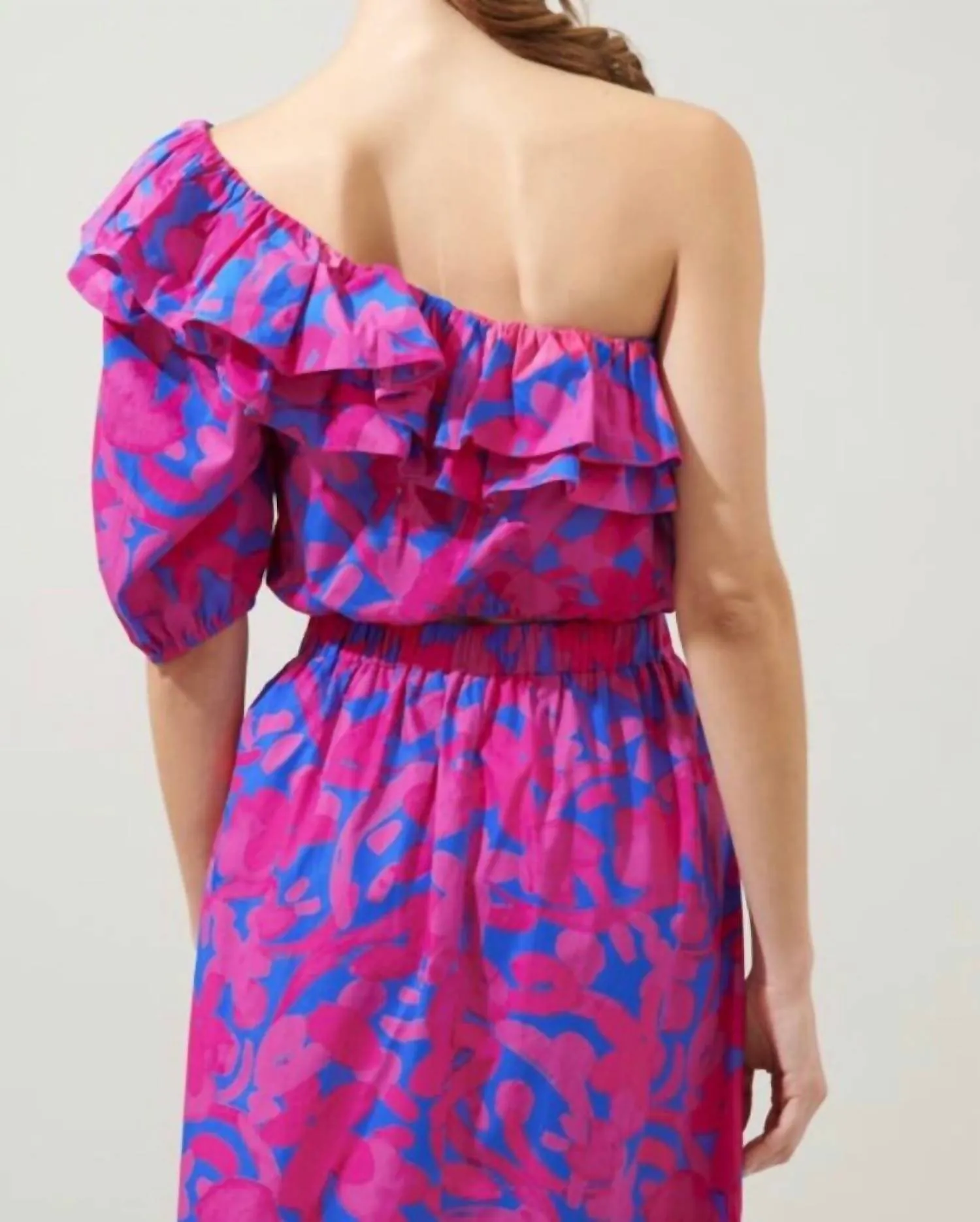 Sugarlips - The Amore Set: One Shoulder Maxi Ruffle Skirt Set