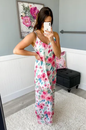 Summer Blossoms Maxi Dress