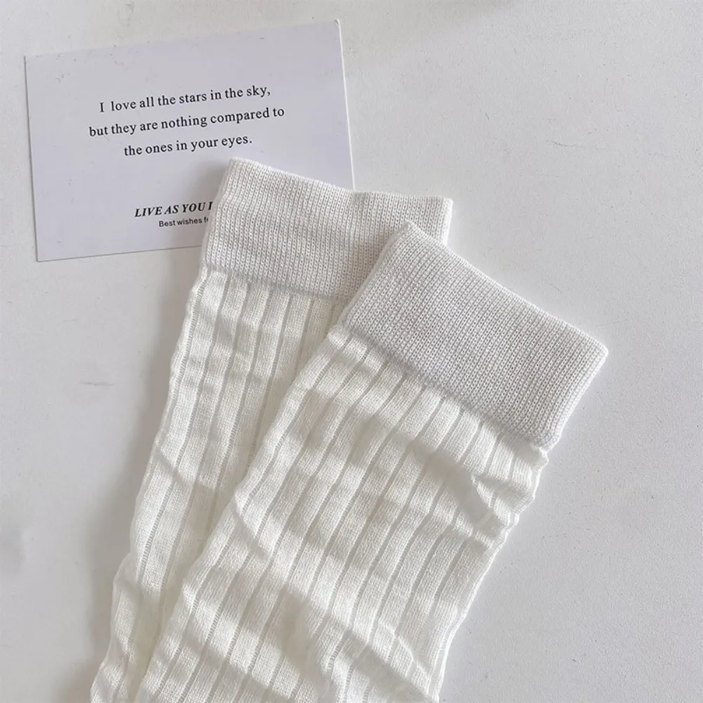 Summer Breathable Vertical Socks