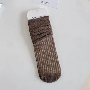 Summer Breathable Vertical Socks