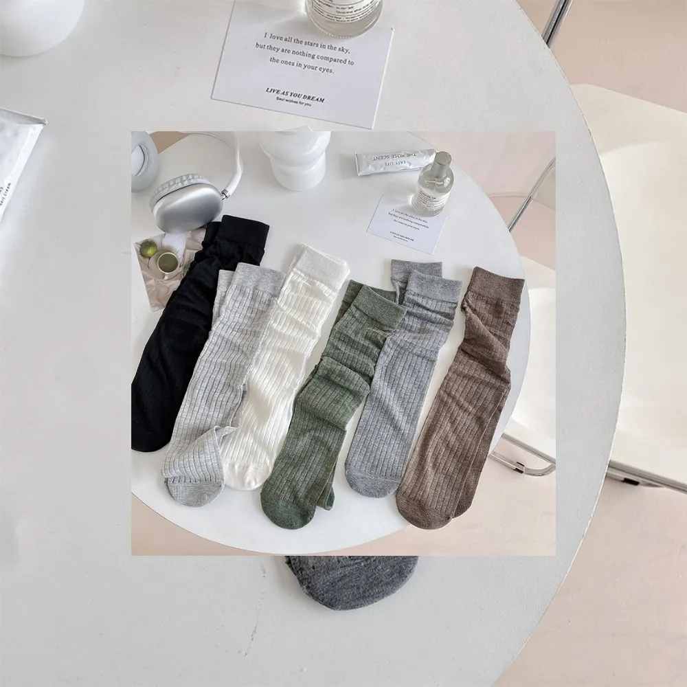 Summer Breathable Vertical Socks